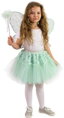 KARNEVAL Šaty víla Zvonilka tutu sukýnka s křídly 3-10 let (104-146cm) *KOSTÝM*