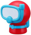 BBURAGO Junior baby člun záchranářský do vody do vany na baterie Světlo