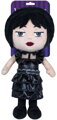 PLYŠ Wednesday Addams postavička plesové šaty *PLYŠOVÉ HRAČKY*