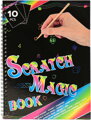 Notes magický duhový kreativní set se škrabacím perem 10 listů A4