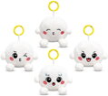 PLYŠ Knedlíček Kawaii Bao 8cm Plush Friends přívěšek na klíče 4 druhy