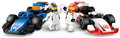LEGO CITY Závodní vozy F1 Williams Racing a Haas F1 60464 STAVEBNICE