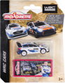 MAJORETTE Autíčko sportovní kovové WRC set se sběratelským boxem