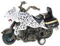 Motorka zvířátko safari 11cm na setrvačník 6 druhů plast