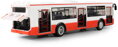 Autobus hlásí zastávky MHD Červený zpětný chod na baterie Světlo Zvuk CZ