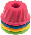 LORI 236 Baby bábovka kulatá 12x7cm na písek 4 barvy plast