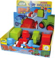 LENA Baby autíčko Mini Roller 11cm dopravní prostředky 8 druhů plast