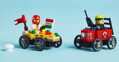LEGO CITY Závodní balíček: Rozvoz pizzy vs. hasičské auto 60458 STAVEBNICE