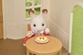Sylvanian Families Domeček herní set s nábytkem a figurkou králíka plast