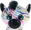 PLYŠ Zebra Star Sparkle 24cm duhová třpytivá *PLYŠOVÉ HRAČKY*