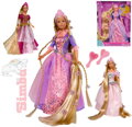 SIMBA Panenka princezna Steffi Rapunzel 30cm set s doplňky 3 druhy