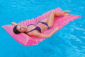 INTEX Lehátko nafukovací vlnky 229x86cm matrace do vody 3 barvy 58807