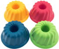 LORI 236 Baby bábovka kulatá 12x7cm na písek 4 barvy plast