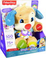 FISHER PRICE Pejsek mluvící interaktivní na baterie zpívá CZ Světlo Zvuk