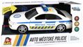 Auto městská policie 24cm CZ na setrvačník 1:16 na baterie Světlo Zvuk CZ