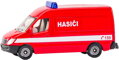 SIKU Auto hasiči dodávka červená CZ model kov 0808