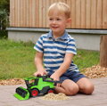 LENA Truckies baby kombajn funkční 20cm set s figurkou v krabici plast