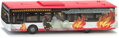 SIKU Blister Neoplan autobus městský set s nálepkami hasiči model kov 1688