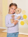 ZAPF BABY BORN Medvídek bílý obleček set s doplňky pro panenku PLYŠ