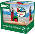 BRIO DŘEVO Signalizace magnetická zvuková příslušenství k vláčkodráze