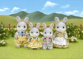 Sylvanian Families rodina šedých králíků set 4 figurky v krabici