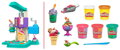 HASBRO PLAY-DOH Zmrzlinářský vozík kreativní set modelína s nástroji