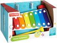 FISHER PRICE Baby xylofon tahací zábavný na kolečkách 8 kláves plast