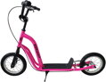 KUBISPORT Koloběžka dětská Mistral 12" růžová nafukovací kola