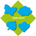 DINO Puzzle KRTEK a přátelé (krteček) 12 dílků tvary