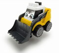 DICKIE ABC Autíčko baby stavební 13cm veselé s očima 3 druhy 2 barvy
