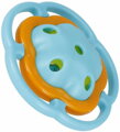 BAM BAM Baby chrastítko a kousátko květinka pro miminko na kartě
