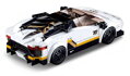 SLUBAN Model Bricks Auto bílý italský sporťák 276 dílků + 2 figurky STAVEBNICE