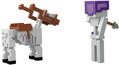 MATTEL Minecraft Set 2 figurky s doplňky různé druhy plast