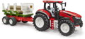 BRUDER 03453 Roadmax traktor set s vyvážecím přívěsem a 3 kládami