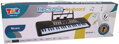 Piáno elektronický klavír 49 kláves dětský keyboard s mikrofonem na baterie Zvuk