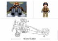 SLUBAN Model Bricks Letadlo Sopwith Camel S 293 dílků + figurka STAVEBNICE
