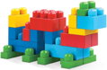 FISHER PRICE MEGA BLOKS Stavebnice 60 dílků v plastové tašce pro kluky