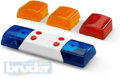 BRUDER 02802 (2802) Maják + siréna univerzální ND 1:16 plast Světlo Zvuk