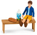 SCHLEICH Mobilní farmářský stánek herní set s koněm a figurkami