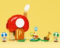 LEGO SUPER MARIO Toad a párty v jeho domku 72041 STAVEBNICE