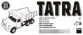 DINO Tatra auto žluto-oranžové T148 Bagr 72cm na písek plast