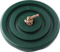 Disk houpací 28cm závěsná houpačka lano 1,8m do 80kg plast 2 barvy