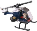 SLUBAN Police Policejní vrtulník 88 dílků + 1 figurka 4into1 STAVEBNICE