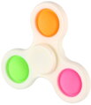 Spinner bubble pops fidget antistresový 2v1 s pop it bublinami 3 barvy