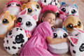 PLYŠ Coco Squishies zvířátko pes mačkací 6 druhů *PLYŠOVÉ HRAČKY*