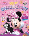 JIRI MODELS Omalovánky velké se samolepkami Disney Minnie Mouse