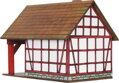 WALACHIA Kovárna hrázděná W38 Hobby Kit DŘEVĚNÁ STAVEBNICE