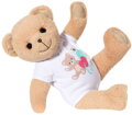 ZAPF BABY BORN Medvídek bílý obleček set s doplňky pro panenku PLYŠ