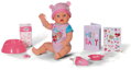 ZAPF BABY BORN Panenka miminko Emma 43cm pije čůrá set s doplňky