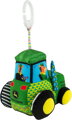 LAMAZE Traktor baby John Deere textilní závěsný s klipem pro miminko